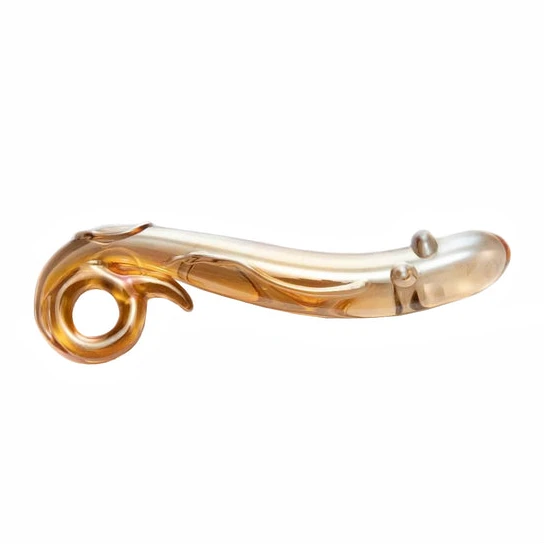 Golden Glass Ass Dildo ReadyForPlay 5545