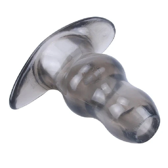 Gray Silicone Hollow Plug ReadyForPlay 9899