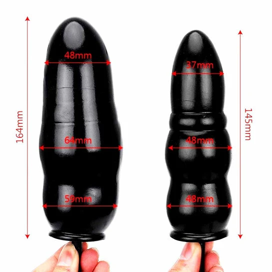 GreatBenefit 3930 Black Beaded Silicone Inflatable