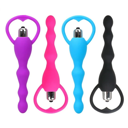 GreatBenefit 5780 Beaded Vibrating Anal Toy
