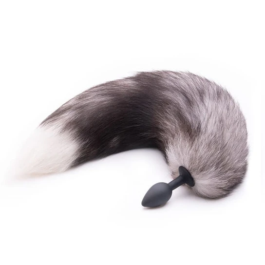 GreatBenefit 8118 Gray Anal Fox Tail 16