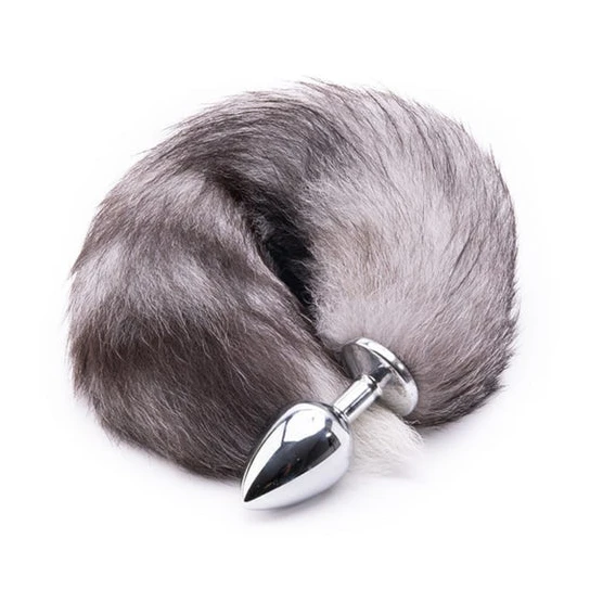 GreatBenefit 8118 Gray Anal Fox Tail 16