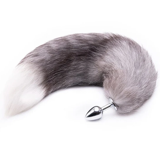 GreatBenefit 8118 Gray Anal Fox Tail 16