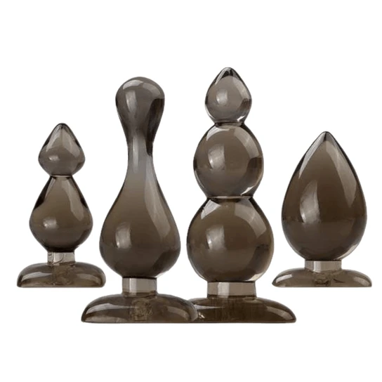 GreatBenefit 9927 Transparent Black Kit (4 Piece)