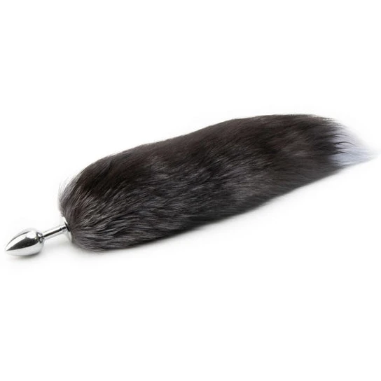 Grey Fox Metal Tail Plug 18
