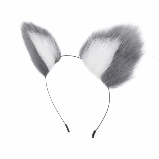 Grey with White Pet Ears CustomerFavorite 2009