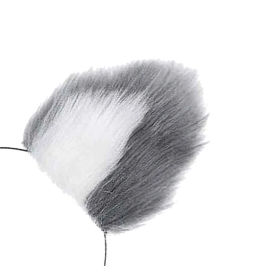 Grey with White Pet Ears CustomerFavorite 2009