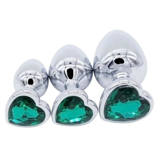 Heart Plug Set (3 Piece) Pleasurable 2936