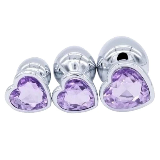 Heart Plug Set (3 Piece) Pleasurable 2936