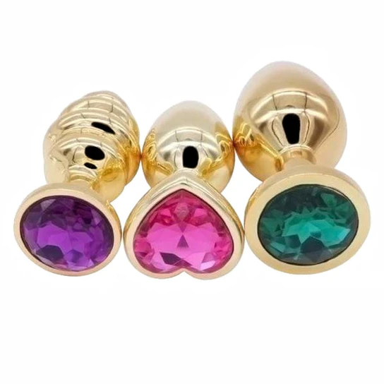 Heart Plug Set (3 Piece) Pleasurable 2936