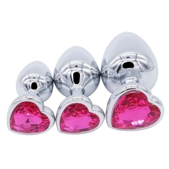 Heart Plug Set (3 Piece) Pleasurable 2936