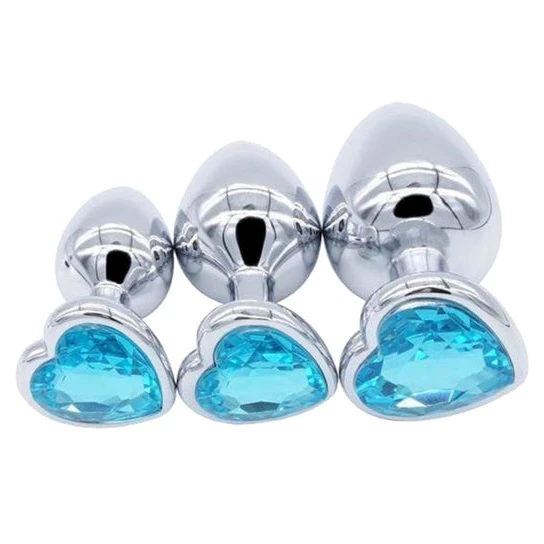 Heart Plug Set (3 Piece) Pleasurable 2936