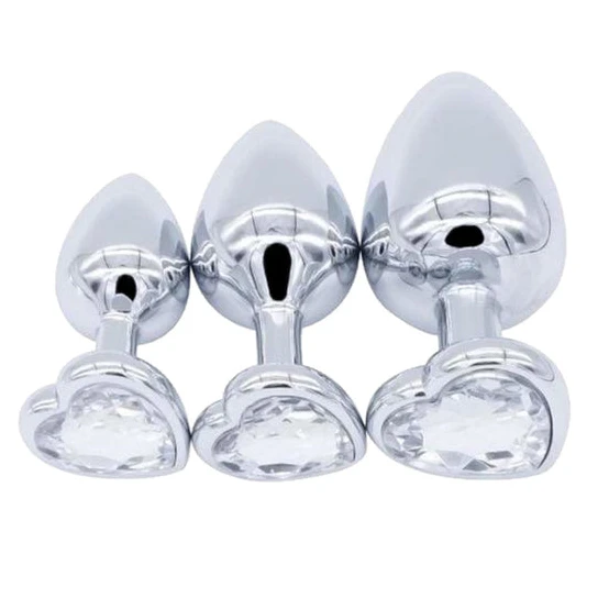 Heart Plug Set (3 Piece) Pleasurable 2936