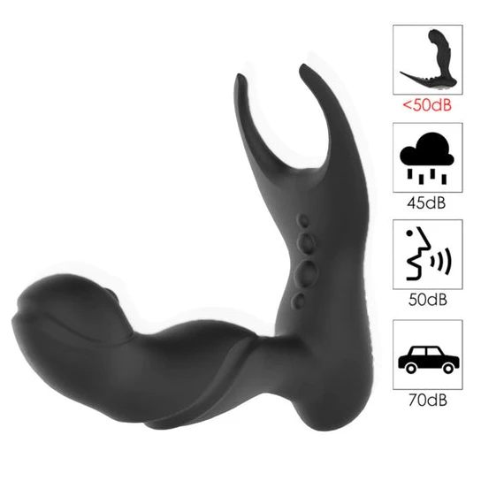 Heating Vibrating Anal Rolling Ball Prostate Massager ReadyForPlay 1577
