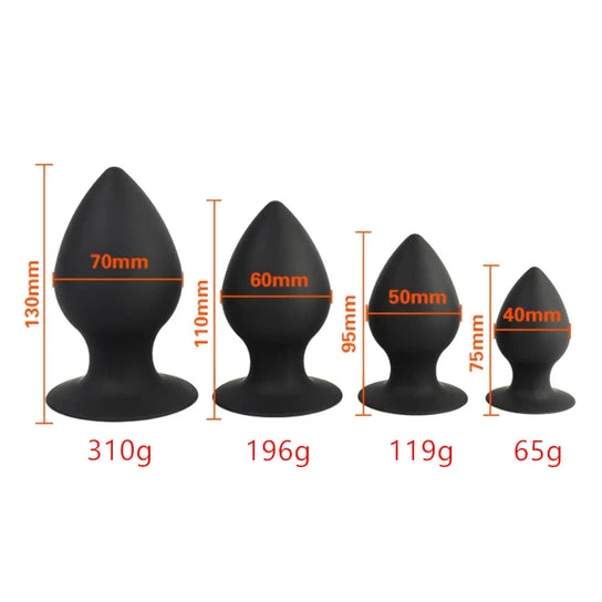 Huge Silicone Plug SleekDesign 8129