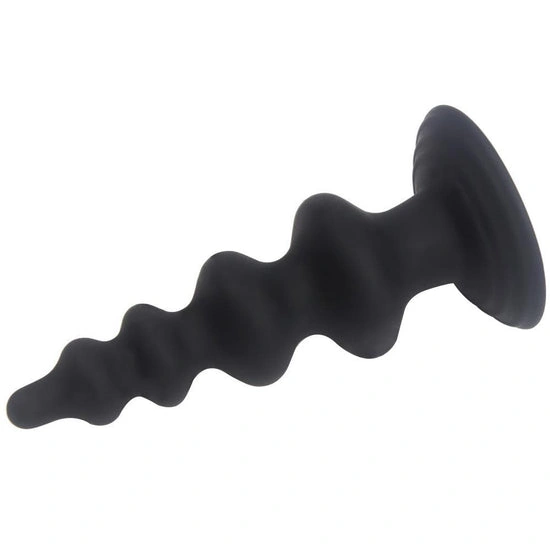 Huge Textured Bead String Plug Ergonomic 8078