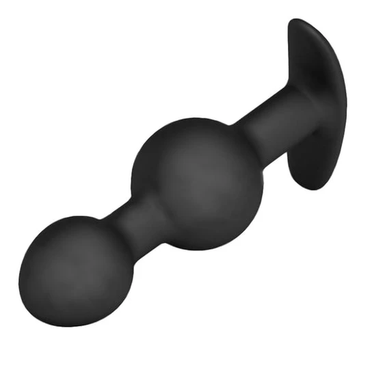 Innovative 2458 Black Bead Silicone String Anal Toy
