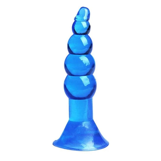 Innovative 4001 Jelly Anal Silicone Beaded Plug