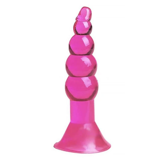Innovative 4001 Jelly Anal Silicone Beaded Plug