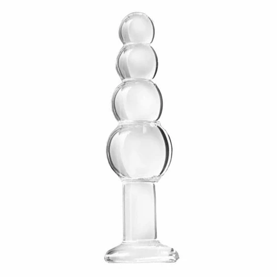 Innovative 4314 Large Glass Anal Beaded Toy