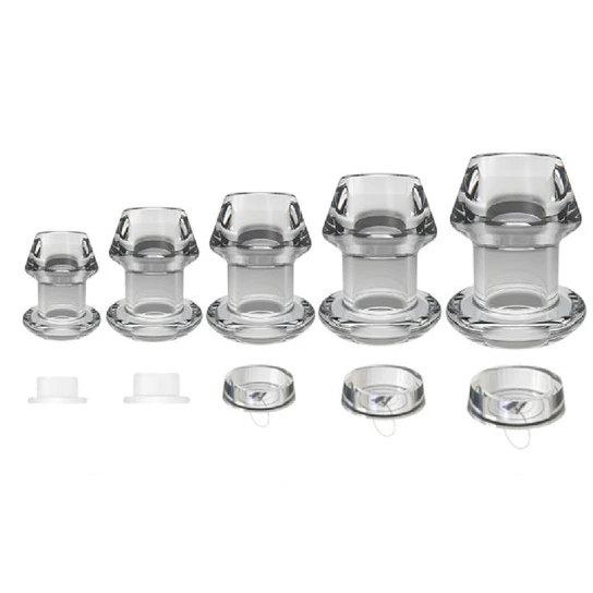 Innovative 4501 Clear Silicone Hollow Sealing Plug