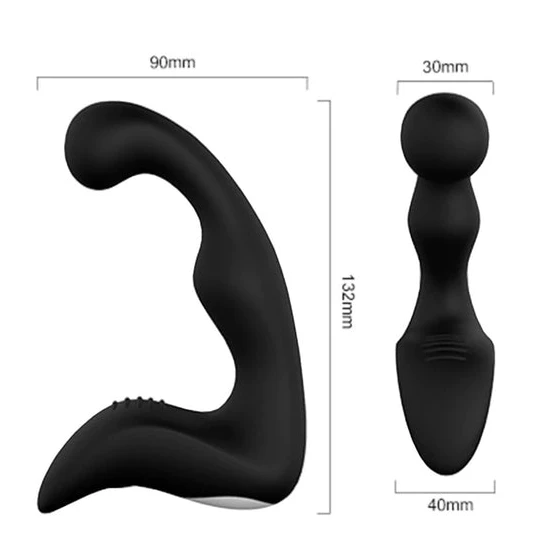 Innovative 6203 Silicone Anal Vibrating P-Spot Massager