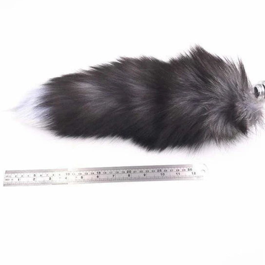 IntimateStyle 504 Dark Fox Tail With Vibrator 15