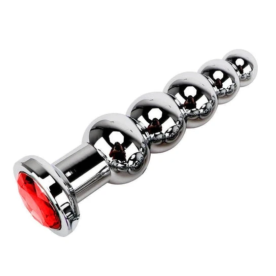 Jeweled Beaded Plug Ergonomic 3809