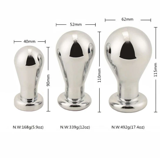 Jeweled Bulb Anal Toy Set (3 Piece) Elegant 5076