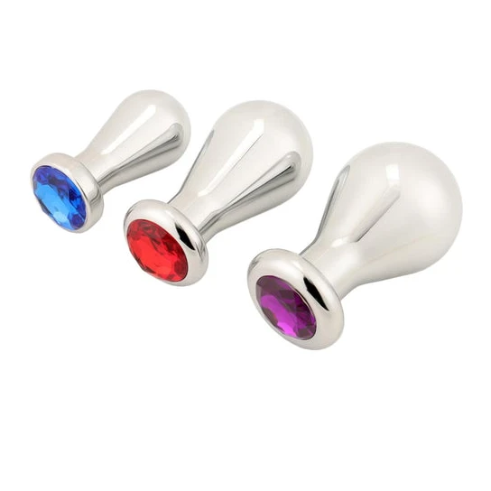 Jeweled Bulb Anal Toy Set (3 Piece) Premium 342