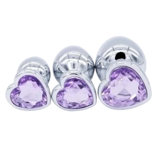 Keys To Princess's Heart Plug Set (3 Piece) Elegant 6124