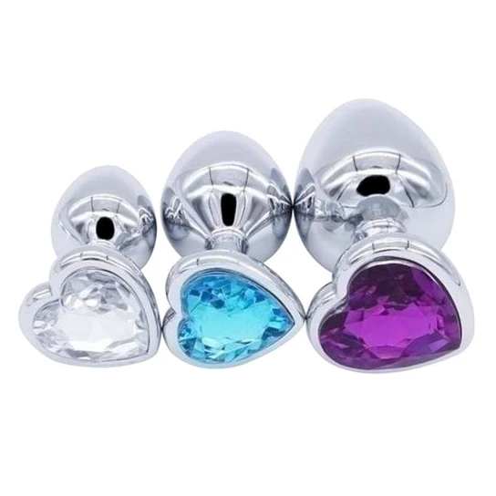 Keys To Princess's Heart Plug Set (3 Piece) Elegant 6124