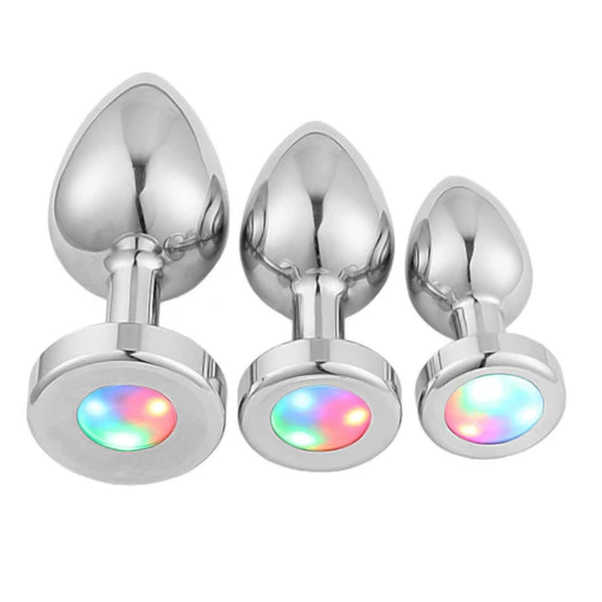 Light Up Anal Set (3 Piece) Accessible 6299