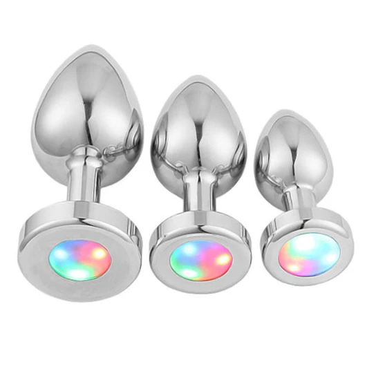 Light Up Anal Set (3 Piece) Sensual 1678
