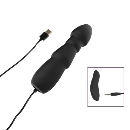 Long Dildo Rocket Anal Vibrator Ergonomic 6301