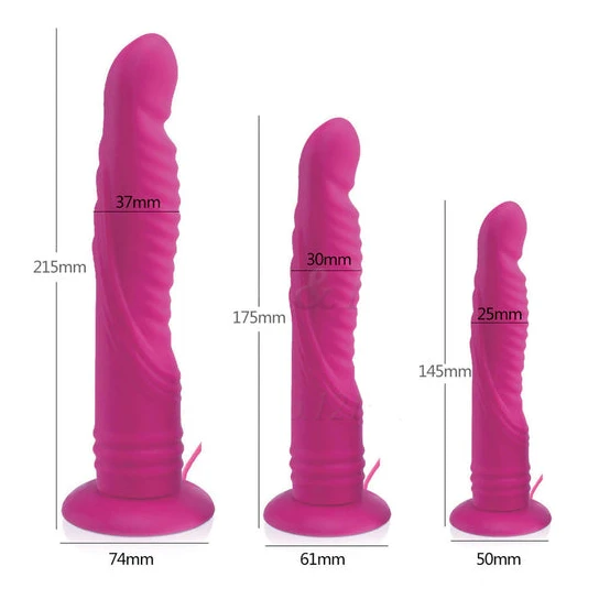 Long Suction Cup Anal Vibrating Dildo GreatBenefit 5890