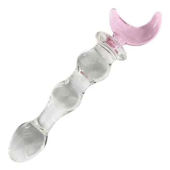 Moon And Star Anal Glass Plug Dildo Innovative 5193