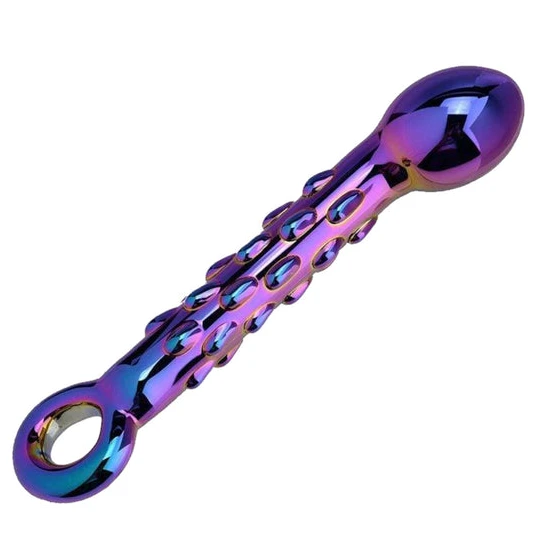 Neo-Chrome Anal Glass Dildo Pleasurable 432