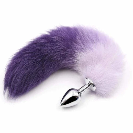 PartnerFriendly 2351 Purple Fox Anal Tail 16"