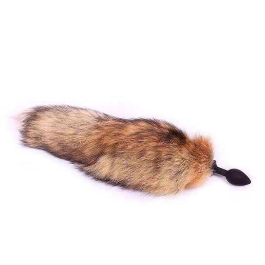 PartnerFriendly 6737 Brown Fox Anal Silicone Tail Plug 16