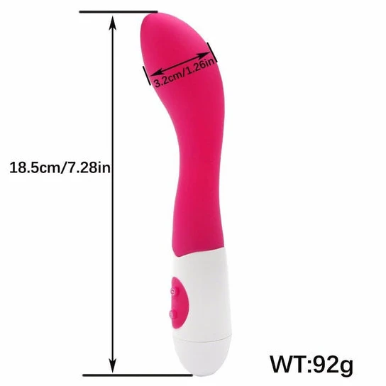 PartnerFriendly 8279 Pink Vibrating Anal Dildo
