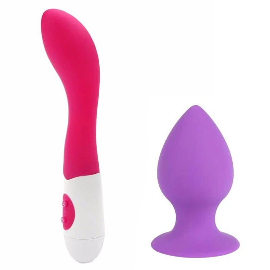 PartnerFriendly 8279 Pink Vibrating Anal Dildo