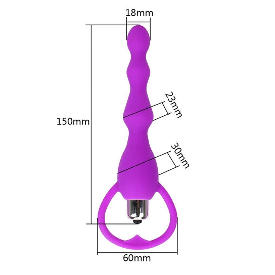 PerfectFit 1176 Beaded Vibrating Anal Toy