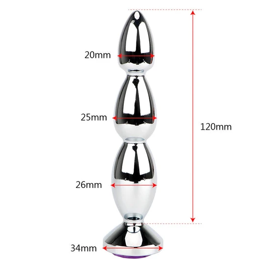 PerfectFit 2045 Sparkling Jeweled Anal Toy Plug