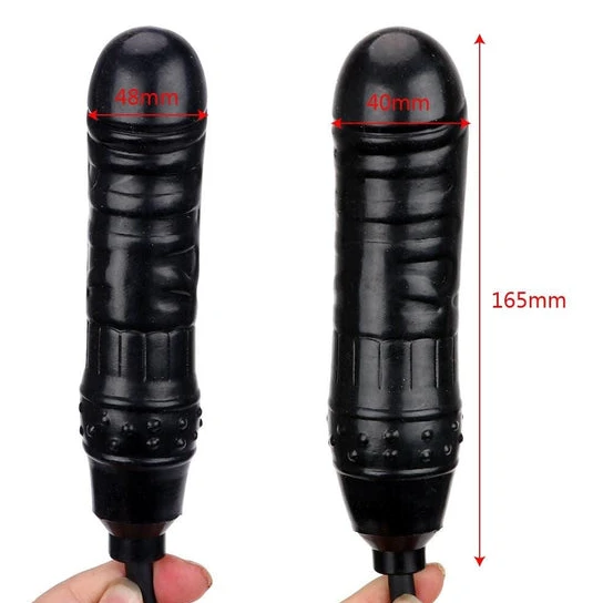 PerformanceBoost 7502 Small Pleasure Pump Silicone Inflatable Ass Dildo