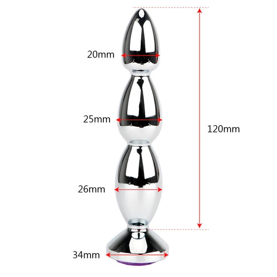 PerformanceBoost 7924 Sparkling Jeweled Anal Toy Plug