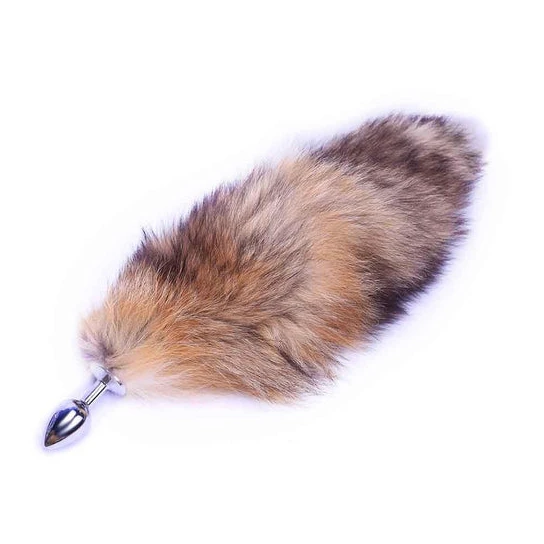 PerformanceBoost 9210 Brown Metal Anal Fox Tail 16