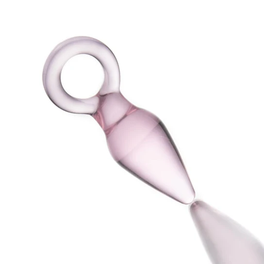 Pink Kunai Anal Glass Toy PartnerFriendly 2078