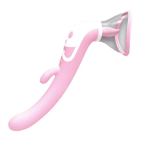 Pink Tongue Anal Vibrator GreatBenefit 7376