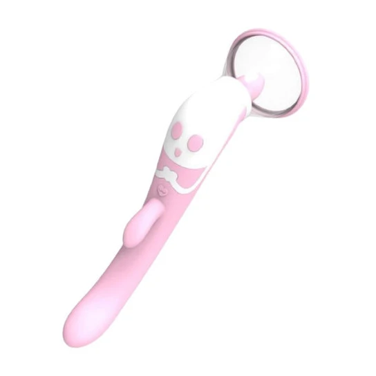 Pink Tongue Anal Vibrator GreatBenefit 7376